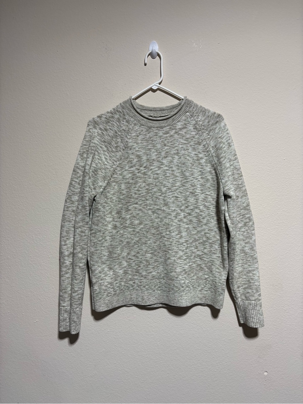 lululemon athletica women’s Crewneck Sweater in Light Heather Gray